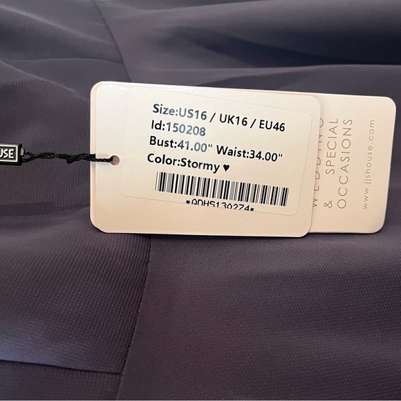 JJ’s House | Chiffon Cocktail Dress | Size 16 - Picture 4 of 10